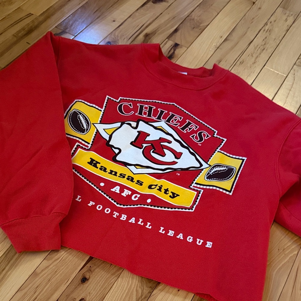 Hanes Red Chiefs cropped Sweatshirt